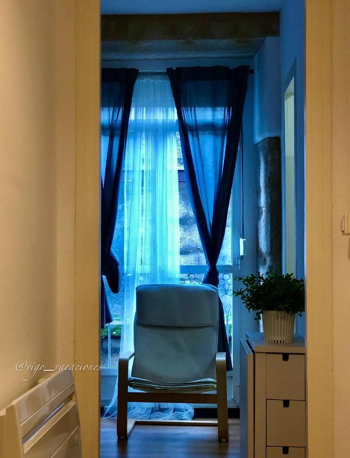 Apartment Rua Alta 22 Vigo Bagian luar foto