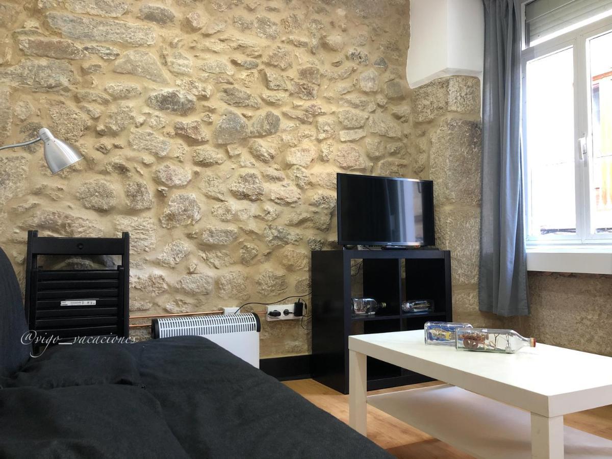 Apartment Rua Alta 22 Vigo Bagian luar foto